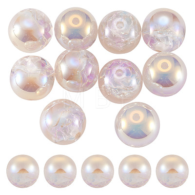 10Pcs Resin Beads PACR-TA0001-33L-1