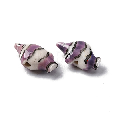 Handmade Porcelain Beads PORC-R002-02H-1