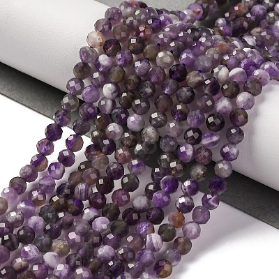 Natural Amethyst Beads Strands G-L581A-001B-1