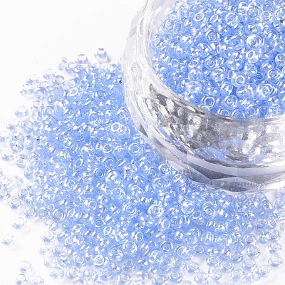 12/0 Grade A Round Glass Seed Beads SEED-Q011-F512-1