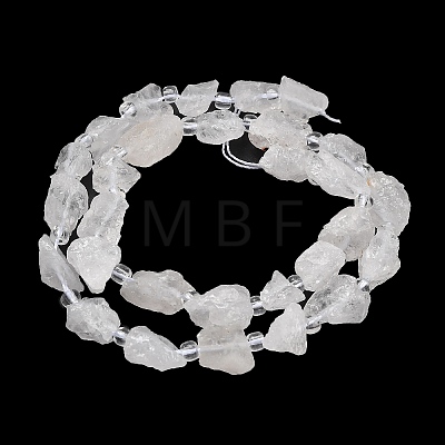 Natural Quartz Crystal Beads Strands GG-CBA0B77-A27-02-1