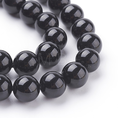 Natural Tourmaline Beads Strands X-G-G099-8mm-11-1