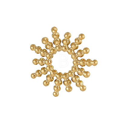 Christmas 304 Stainless Steel Pendants STAS-OY005-57G-1