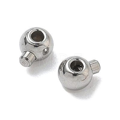 304 Stainless Steel Crimp Beads STAS-G361-02P-1