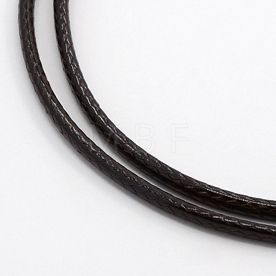 Waxed Cord Necklace Making MAK-F003-07-1