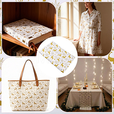 Cotton Fabric DIY-WH0816-575C-1