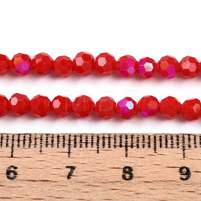 Opaque Glass Beads Strands EGLA-A035-P4mm-L03-1