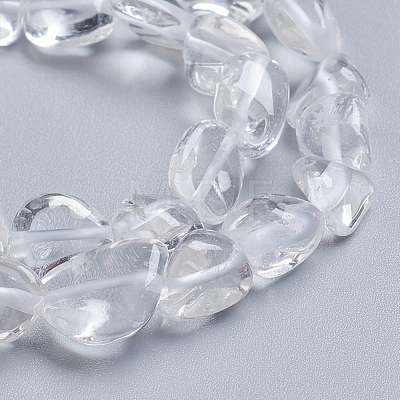 Natural Quartz Crystal Beads Strands G-G841-A12-1