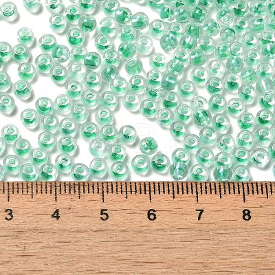 Transparent Glass Round Seed Beads SEED-B001-05A-11-1