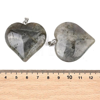 Natural Labradorite Pendants GG-K002-04U-1