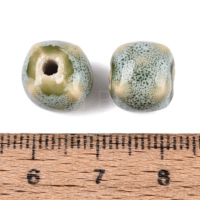 Vintage Handmade Porcelain Beads PORC-N013-18-10-1