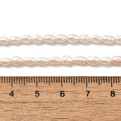 Natural Cultured Freshwater Pearl Beads Strands PEAR-I007-01L-01A-1