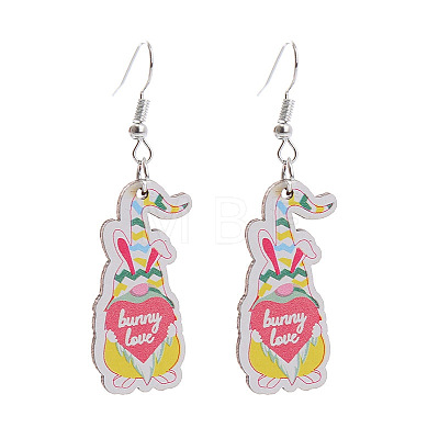 Easter Acrylic Dangle Earrings FS-WG15F89-11-1