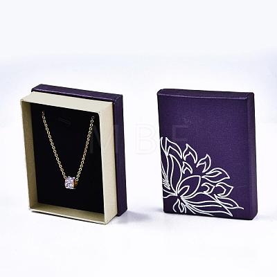 Cardboard Jewelry Set Box CBOX-S021-003B-1