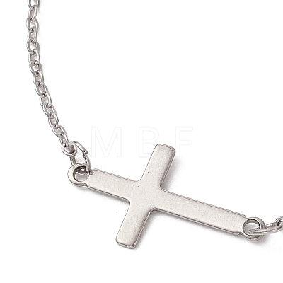 201 Stainless Steel Link Bracelets BJEW-JB13129-1