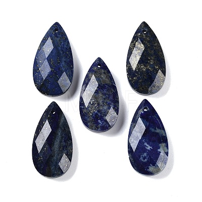 Natural Lapis Lazuli Pendants X-G-C140-05G-1