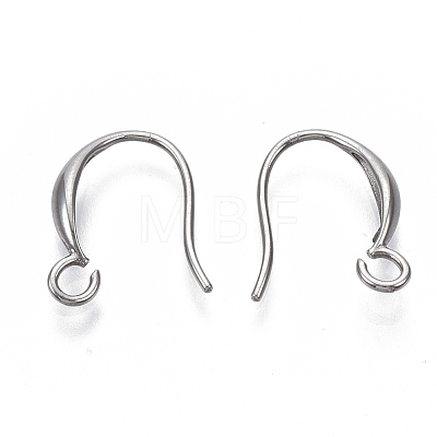 304 Stainless Steel Earring Hooks STAS-S079-163-1