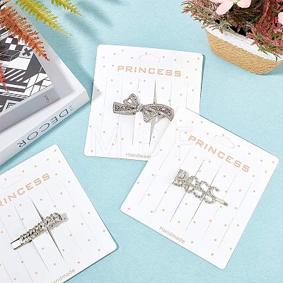 Cardboard Hair Clip Display Cards CDIS-FG0001-07-1