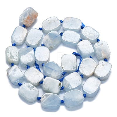 Natural Aquamarine Beads Strands G-K245-J11-01-1