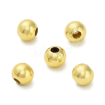 Round Brass Beads KK-A276-02A-G-1