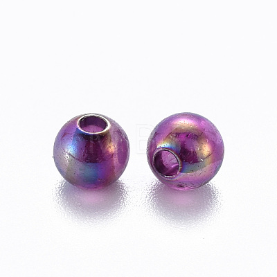 Transparent Acrylic Beads MACR-S370-B6mm-743-1