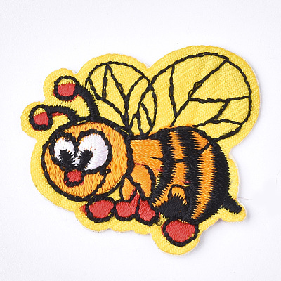 Computerized Embroidery Cloth Iron On Patches FIND-T030-035-1