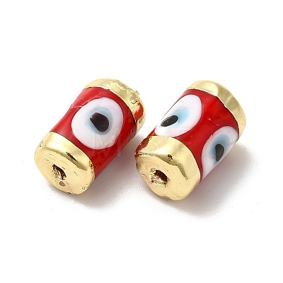 Handmade Evil Eye Lampwork Beads LAMP-M012-01LG-E-1