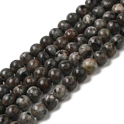Natural Fluorescent Syenite Rock(Glow under UV Light) Beads Strands X-G-K340-A05-03-1