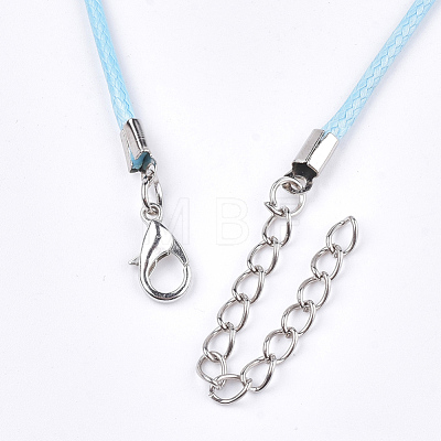 Waxed Cord Necklace Making NCOR-T001-56-1