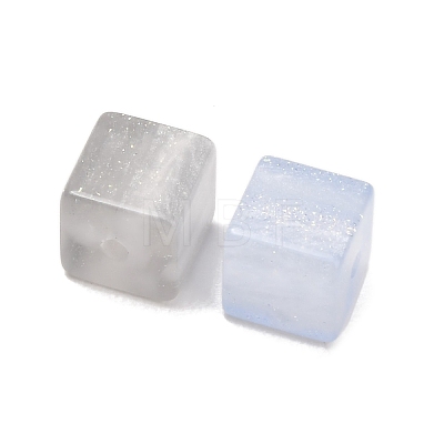 5Pcs Resin UV Reactive Beads RE-CBADA56-01-1