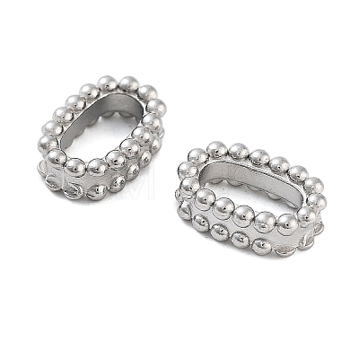 Non-Tarnish 304 Stainless Steel Slide Charms Beads STAS-L082-011P-1