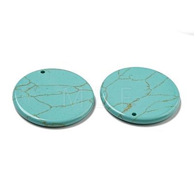 Synthetic Turquoise Pendants G-B071-01E-1