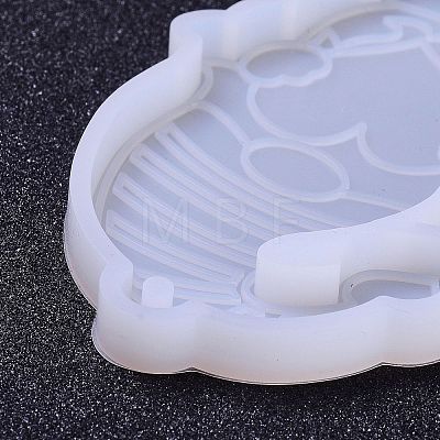 Valentine's Day Theme DIY Pendant Silhouette Statue Silicone Molds DIY-A021-03-1
