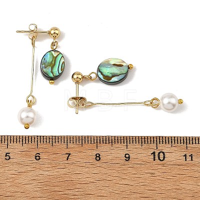 304 Stainless Steel Dangle Earrings SH-EJEW-JE07481-1