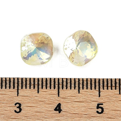 Pointed Back Glass Rhinestone Cabochons GGLA-S003-03B-1