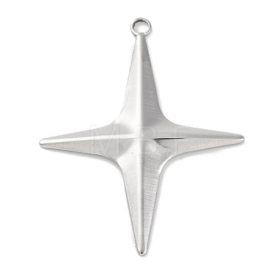 Anti-Tarnish 304 Stainless Steel Pendants STAS-D194-07P-1