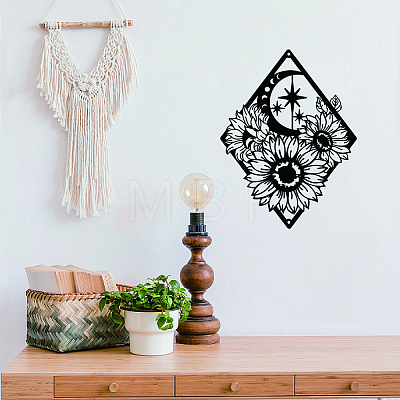 Iron Wall Art Decorations HJEW-WH0067-222-1
