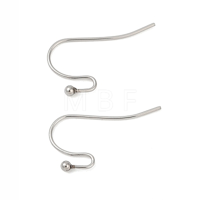 Non-Tarnish 316 Surgical Stainless Steel Earring Hooks X-STAS-M288-04P-1