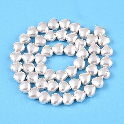 Transparent Spray Painted Glass Beads Strands GLAA-N001-34-1