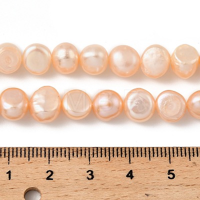 Natural Cultured Freshwater Pearl Beads Strands PEAR-P064-19J-01A-1