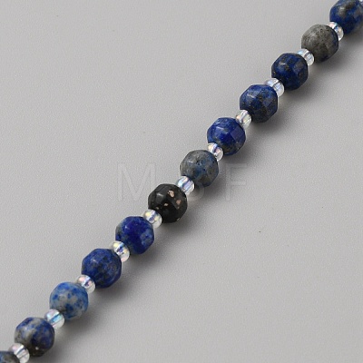 Natural Lapis Lazuli Beads Strands G-WH0021-59D-1