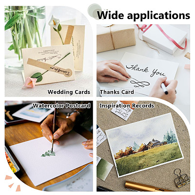 10 Bags Paper Blank Greeting Card AJEW-OC0016-40-1