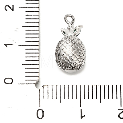 Brass Micro Pave Cubic Zirconia Pendants KK-L229-001P-04-1