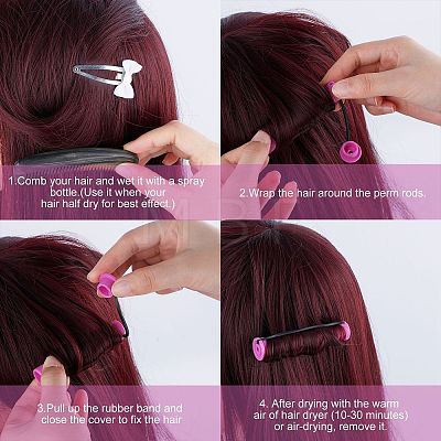 PP Plastic Hair Rollers MRMJ-GF0001-17-1