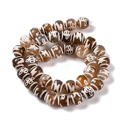 Tibetan Style dZi Beads G-U006-06G-01-1