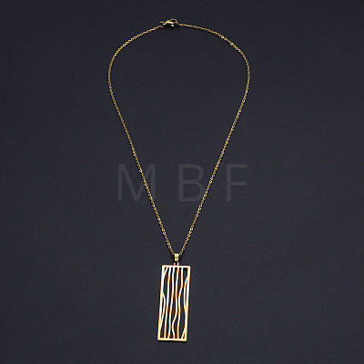 201 Stainless Steel Pendant Necklaces NJEW-S105-JN613-45-2-1