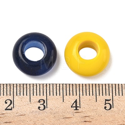 Glass European Beads GLAA-G124-01-1