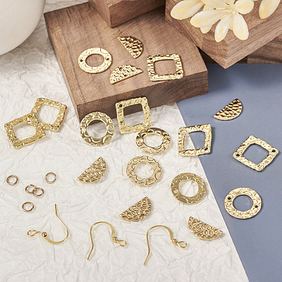  Geometry Earring Making Kit DIY-TA0005-41-1