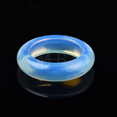 Opalite Plain Band Ring G-N0326-99F-1