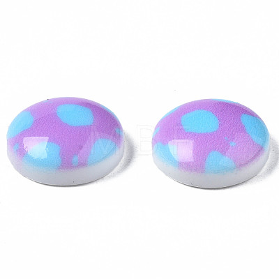 Opaque Resin Cabochons CRES-S308-001-1